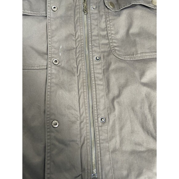 Banana Republic Drawcord Utility Jacket  New Heritage Olive Women’s Size Large - Picture 5 of 13